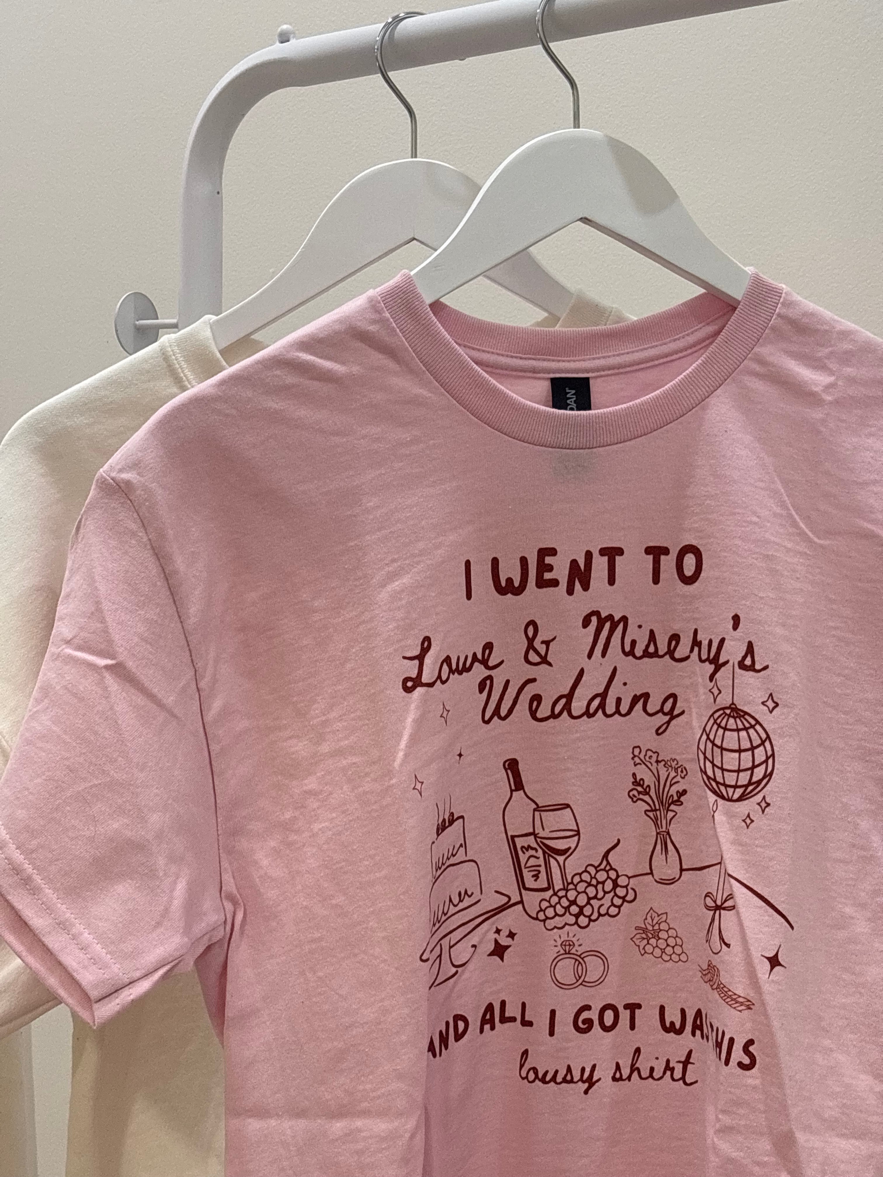 Lowe & Misery Wedding Top