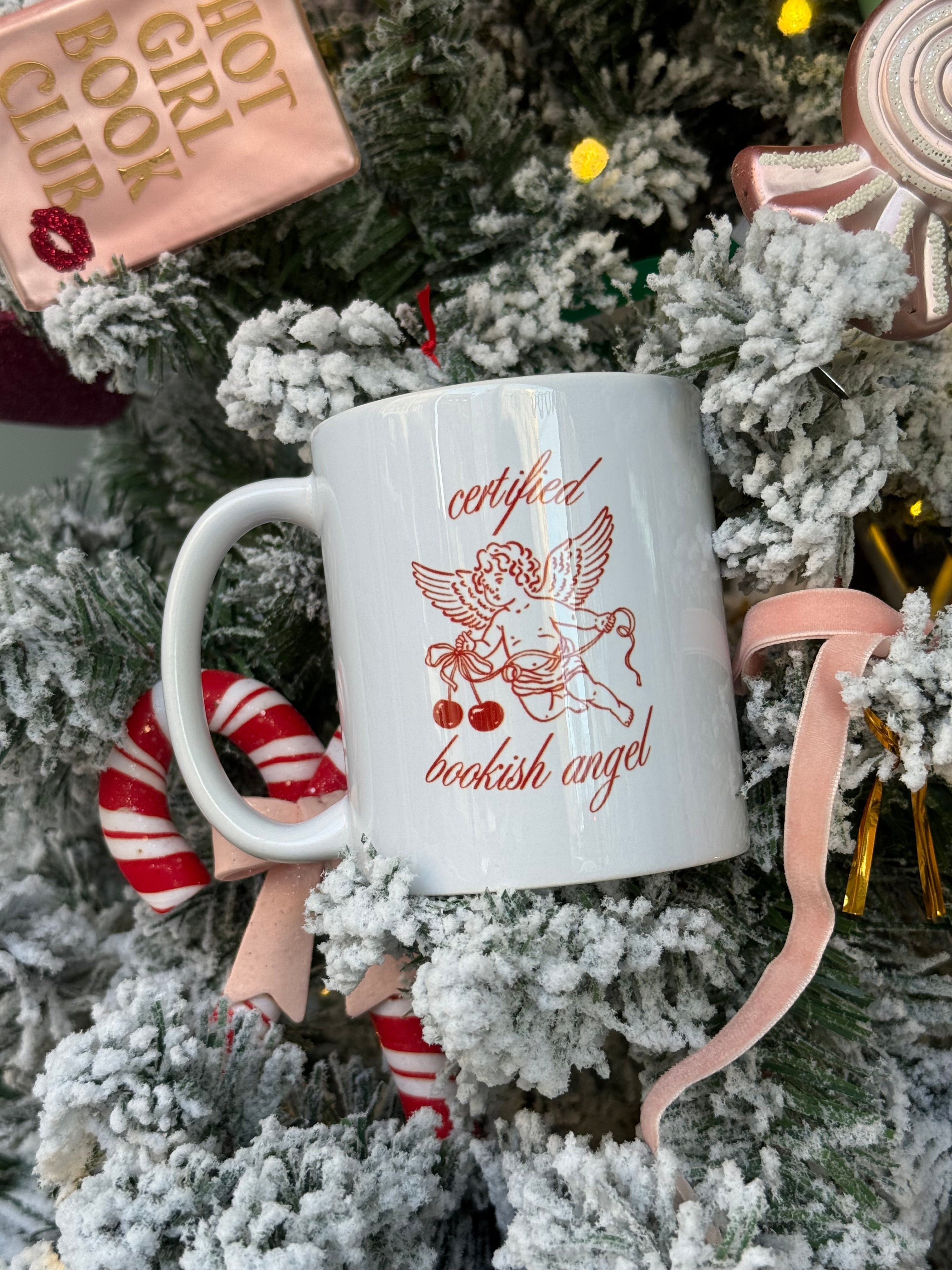 Certified Bookish Angel Mug